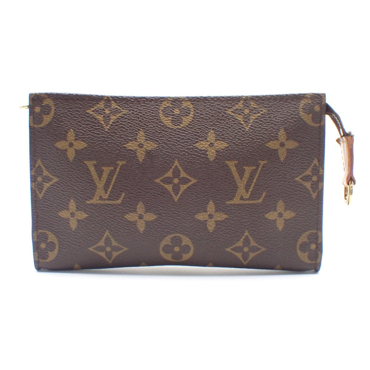 LOUIS VUITTON LV Bucket PM Clutch Pouch Bag Monogram Leather France 02AA180