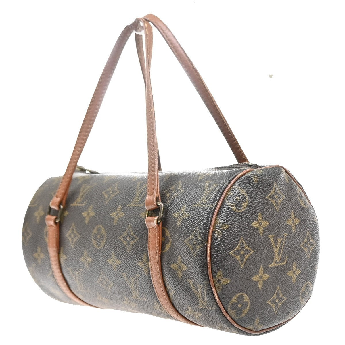 LOUIS VUITTON PAPILLON 26 Hand Bag Monogram Leather Brown France M51366 31MA522