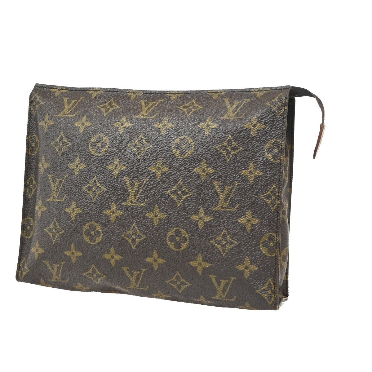 LOUIS VUITTON Poche Toilette 26 Clutch Pouch Bag Monogram Leather M47542 66PA138