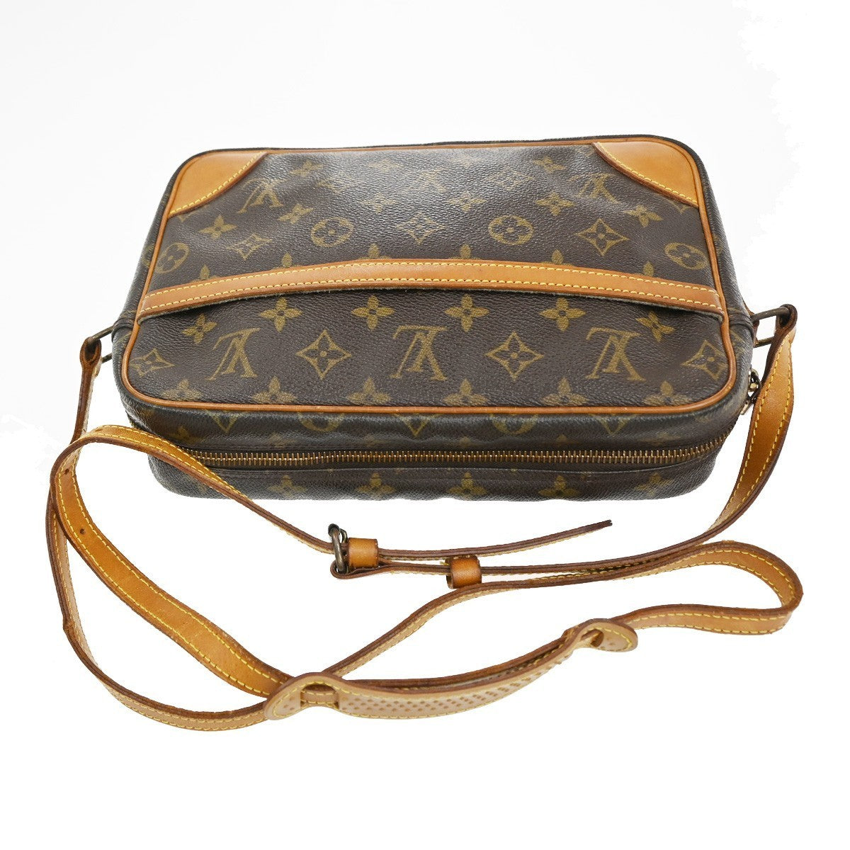 LOUIS VUITTON Trocadero 27 Shoulder Bag Monogram Leather Brown M51274 86CA410