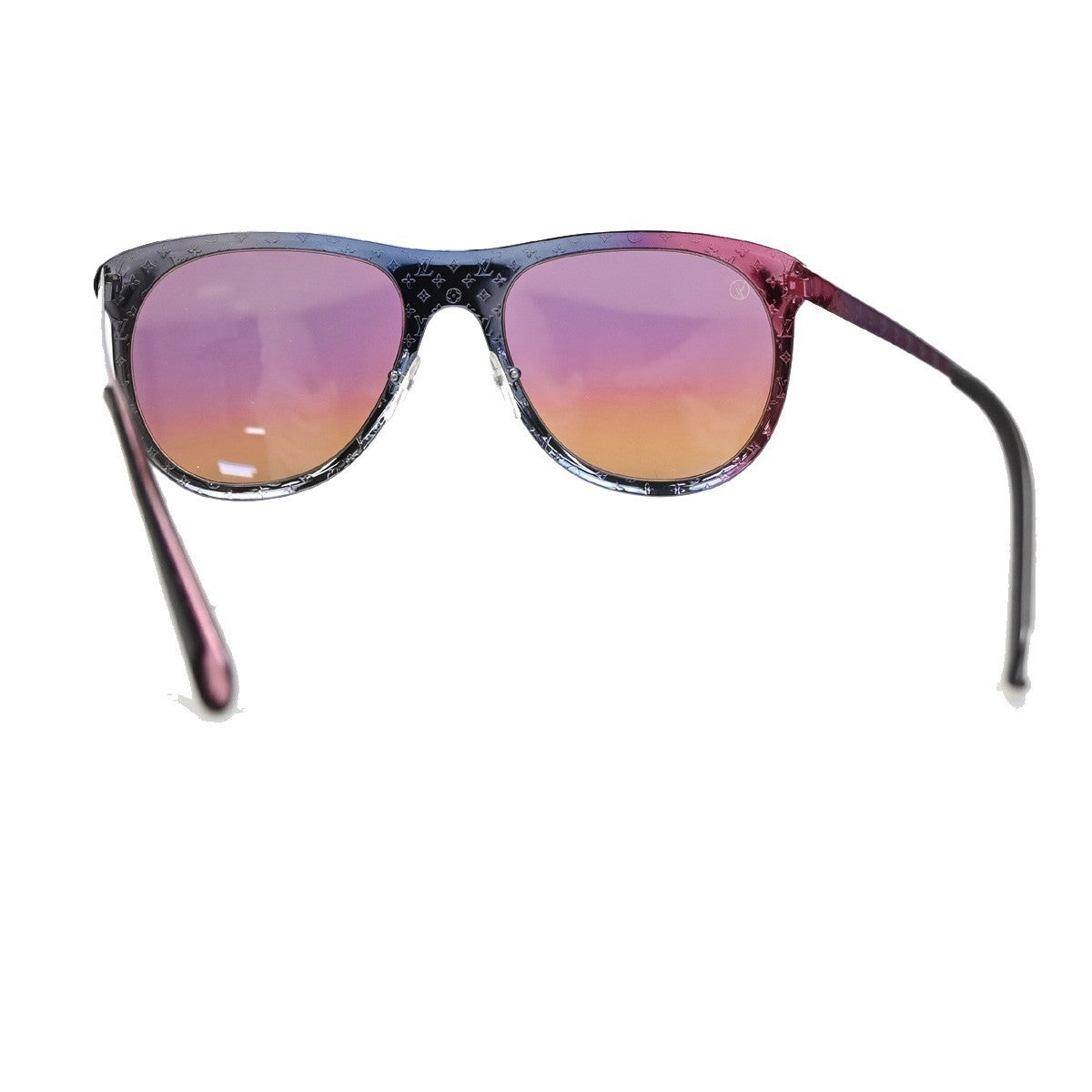 LOUIS VUITTON Monogram Vertigo Sunglasses Plastic Metal Z0965U Multi 30RL210