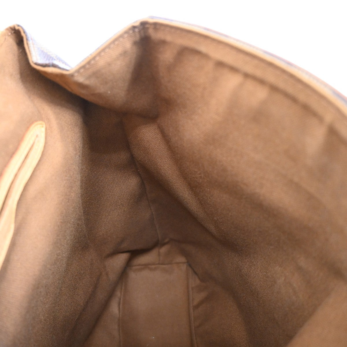 LOUIS VUITTON Logo Arlequin Backpack Bag Damier Ebene Brown N99038 13YH382