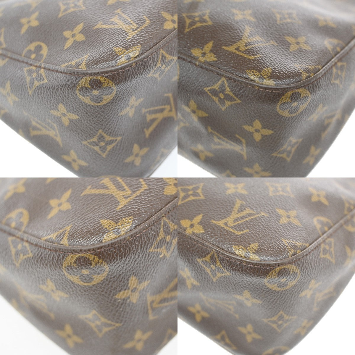 Louis Vuitton Looping MM shoulder bag Monogram leather Brown M51146 31TA024