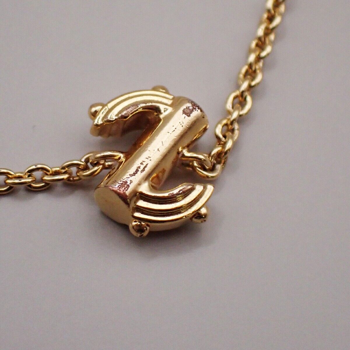 LOUIS VUITTON LV & ME S Chain Bracelet Gold-Plated Italy M67176 64YG574