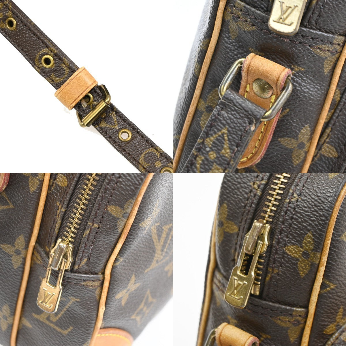 LOUIS VUITTON Amazon Crossbody Shoulder Bag Monogram Leather BN M45236 82CA958