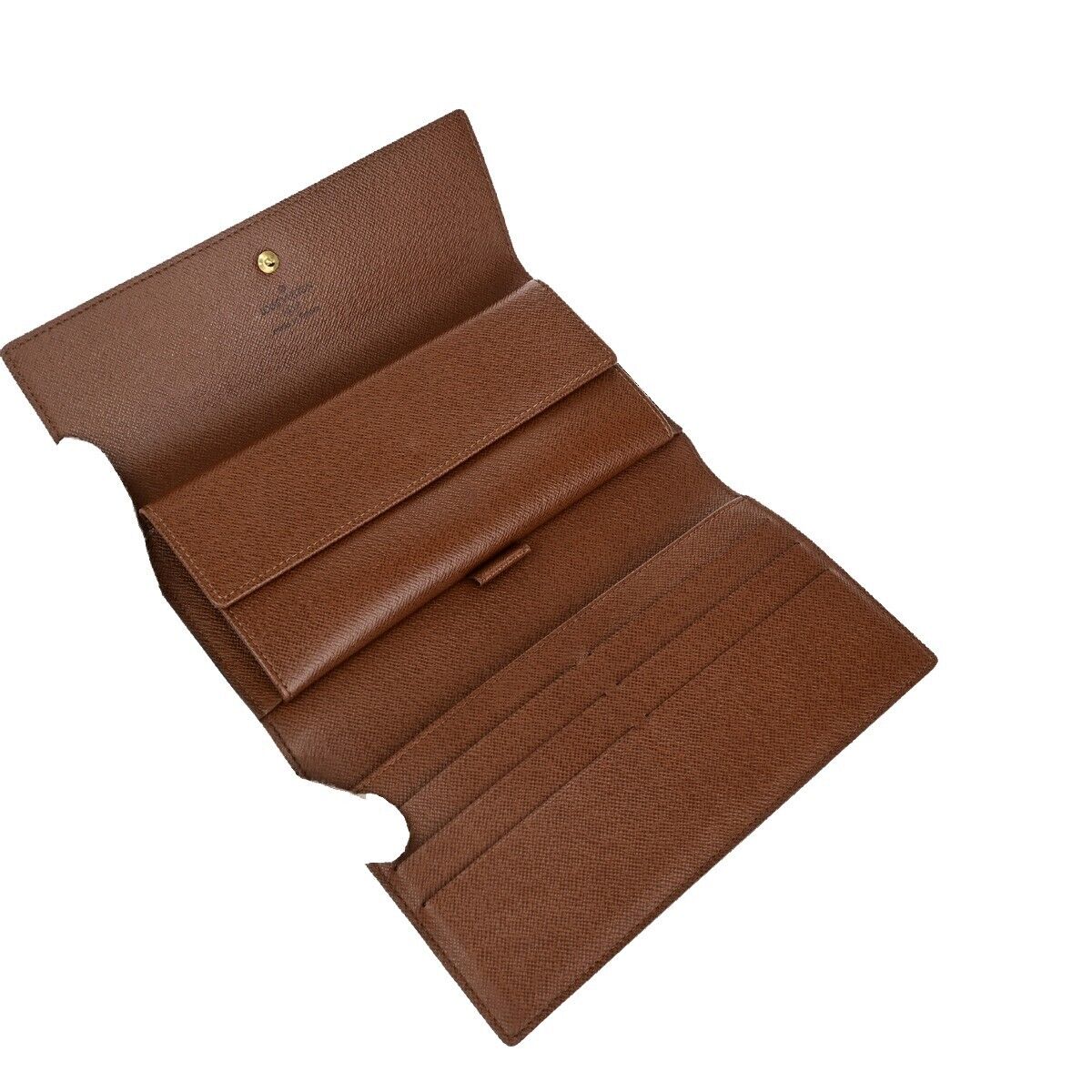 LOUIS VUITTON International Long Trifold Wallet Monogram Leather M61215 84EB693
