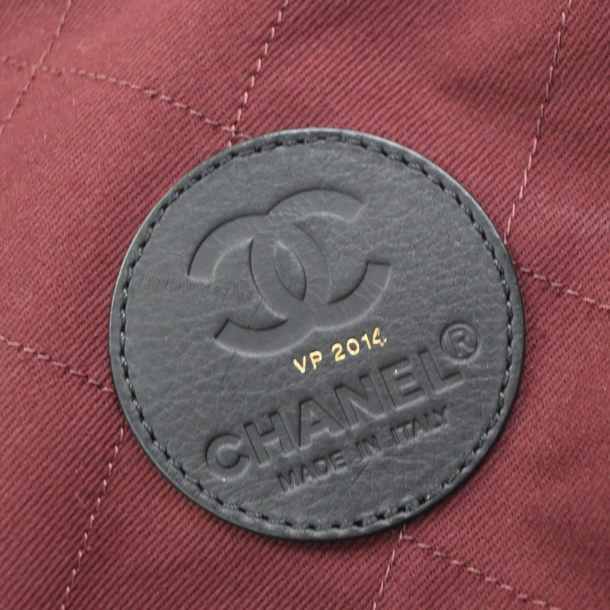 CHANEL CC Logo Coco Cocoon Travel Hand Bag Nylon Leather Black Italy 44RP154