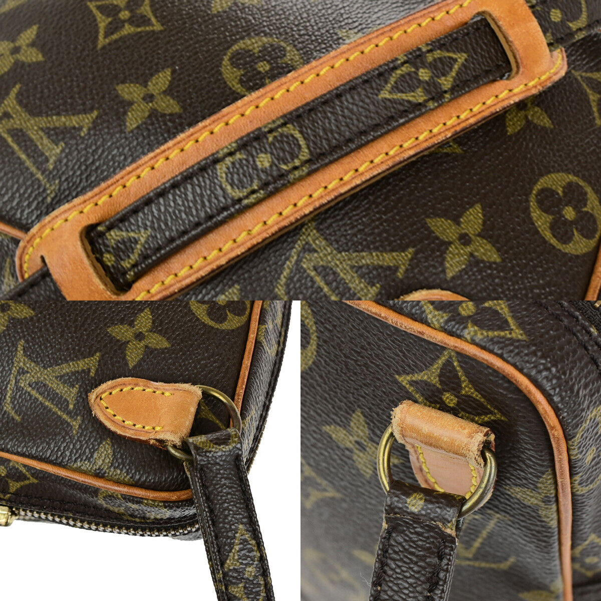 LOUIS VUITTON Mini Amazon Shoulder Bag Monogram Leather Brown M45238 85YF118