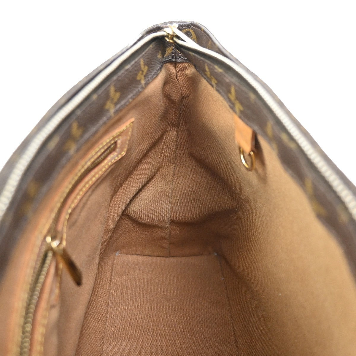 LOUIS VUITTON Cabas Piano Shoulder Bag Monogram Leather Brown M51148 80CA724