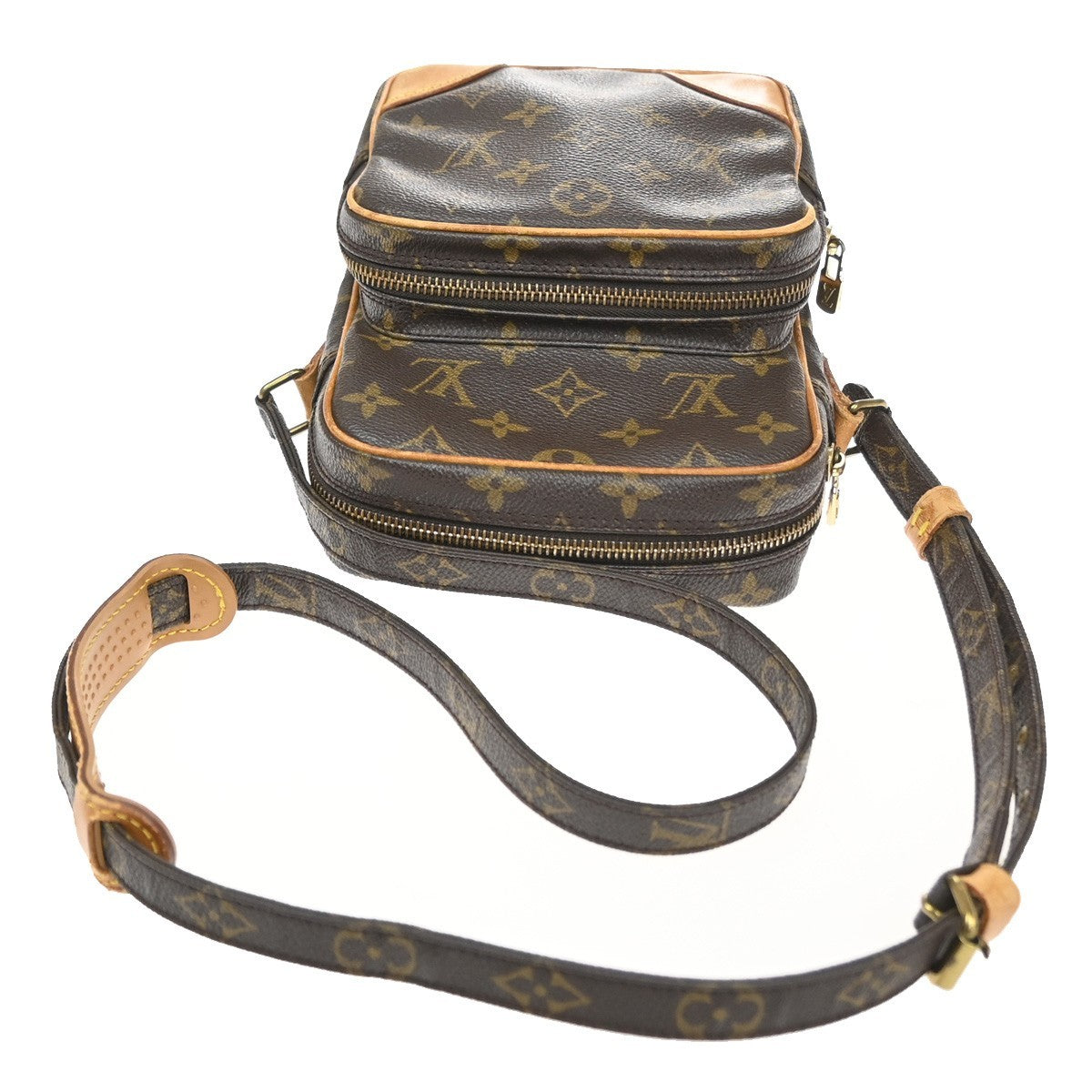 LOUIS VUITTON Amazon Crossbody Shoulder Bag Monogram Leather BN M45236 80CA878
