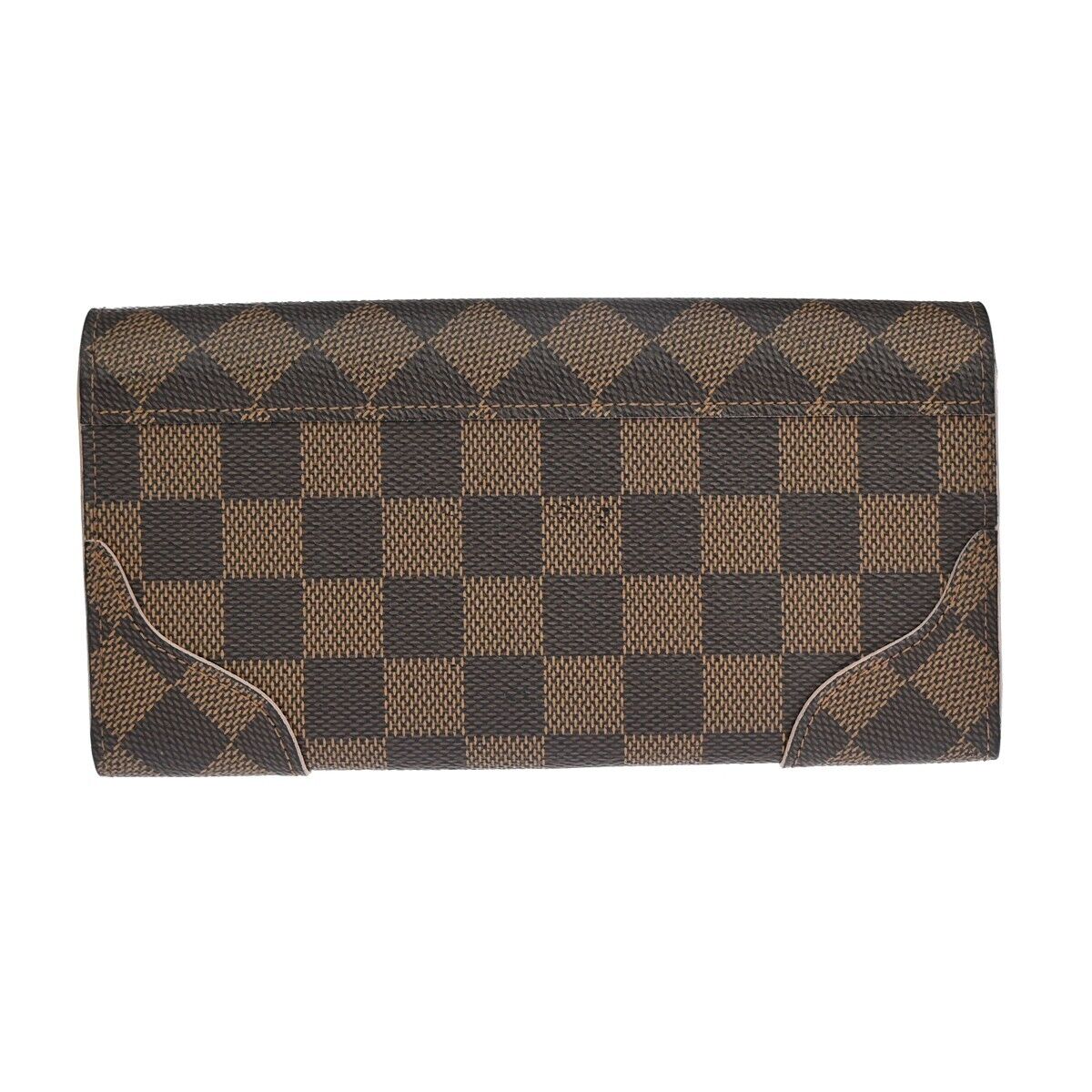 LOUIS VUITTON Portefeiulle caisa Long Bifold Wallet Damier Brown N61227 34FA152