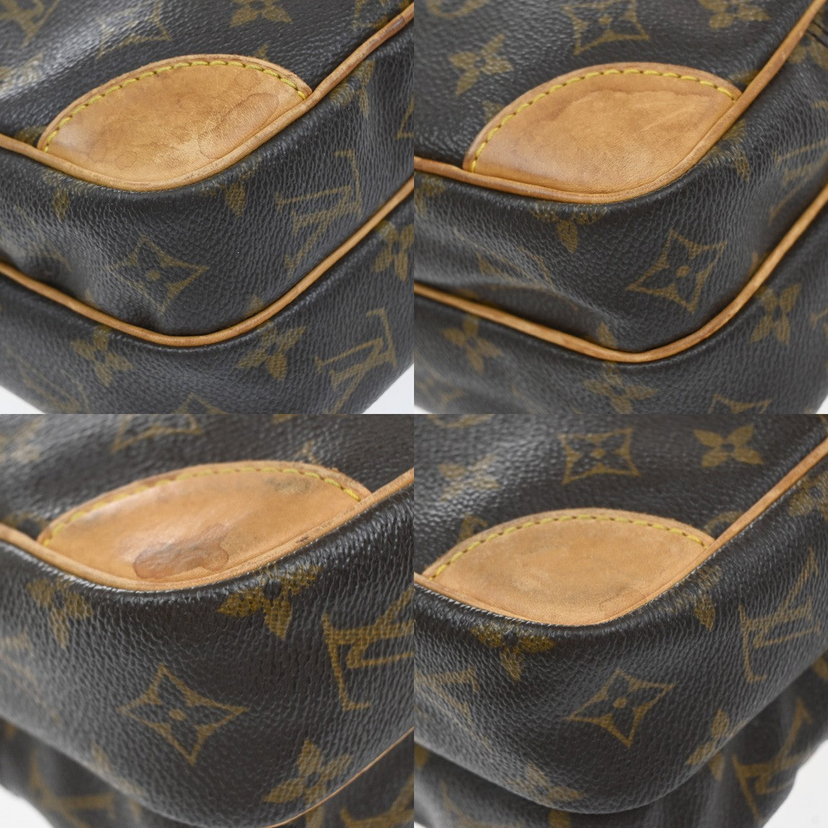 LOUIS VUITTON Amazon Crossbody Shoulder Bag Monogram Leather BN M45236 85MA695
