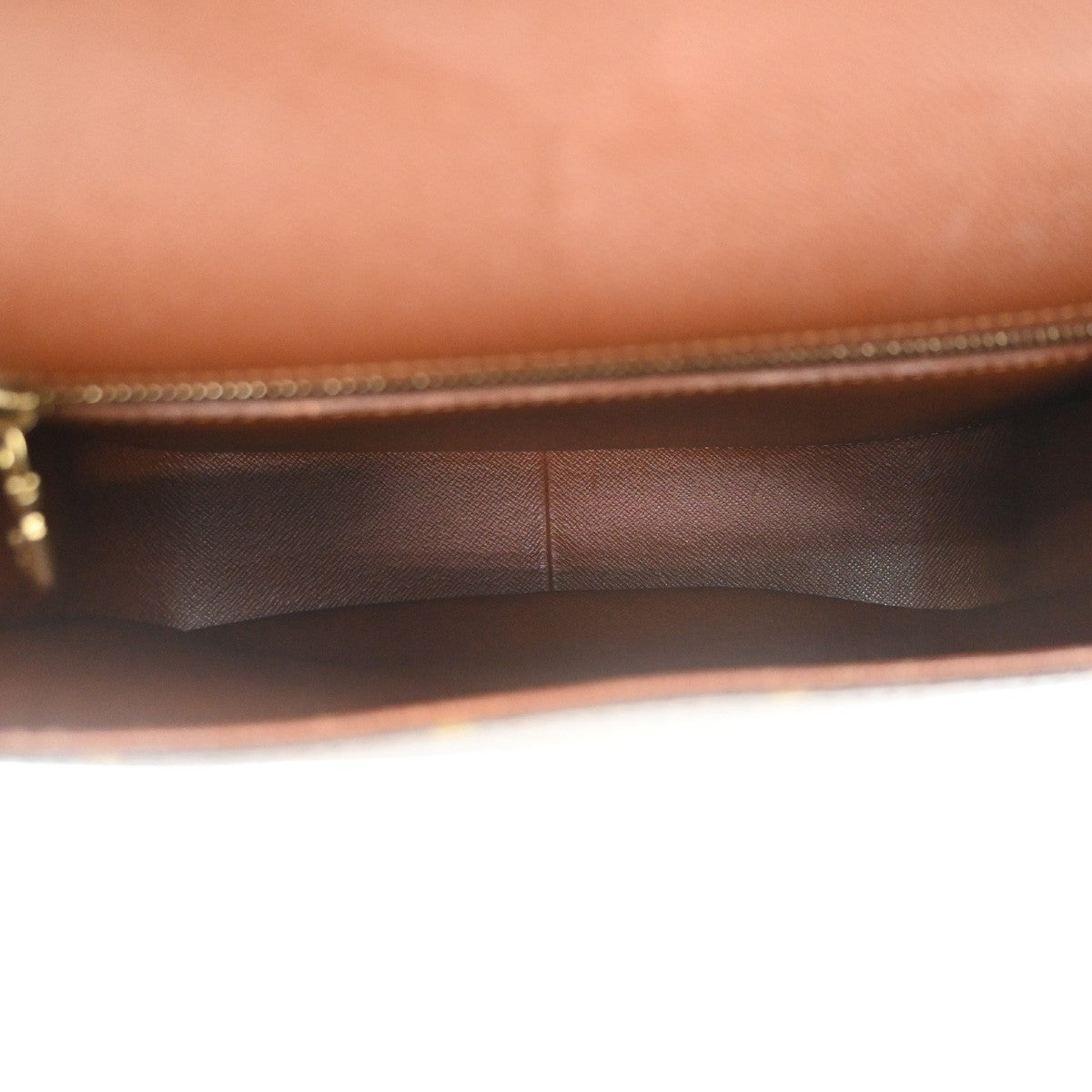 LOUIS VUITTON Saint Cloud GM Shoulder Bag Monogram Leather Brown M51242 85CA747