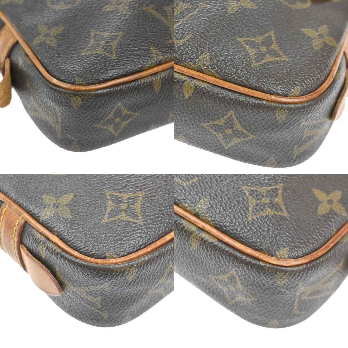 LOUIS VUITTON Marly Bandouliere Shoulder Bag Monogram Leather BN M51828 80MA356