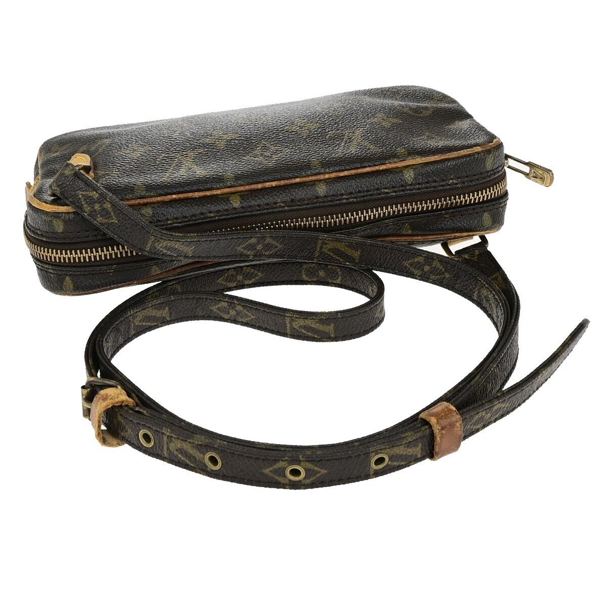 LOUIS VUITTON Marly Bandouliere Shoulder Bag Monogram Leather BN M51828 39EC408