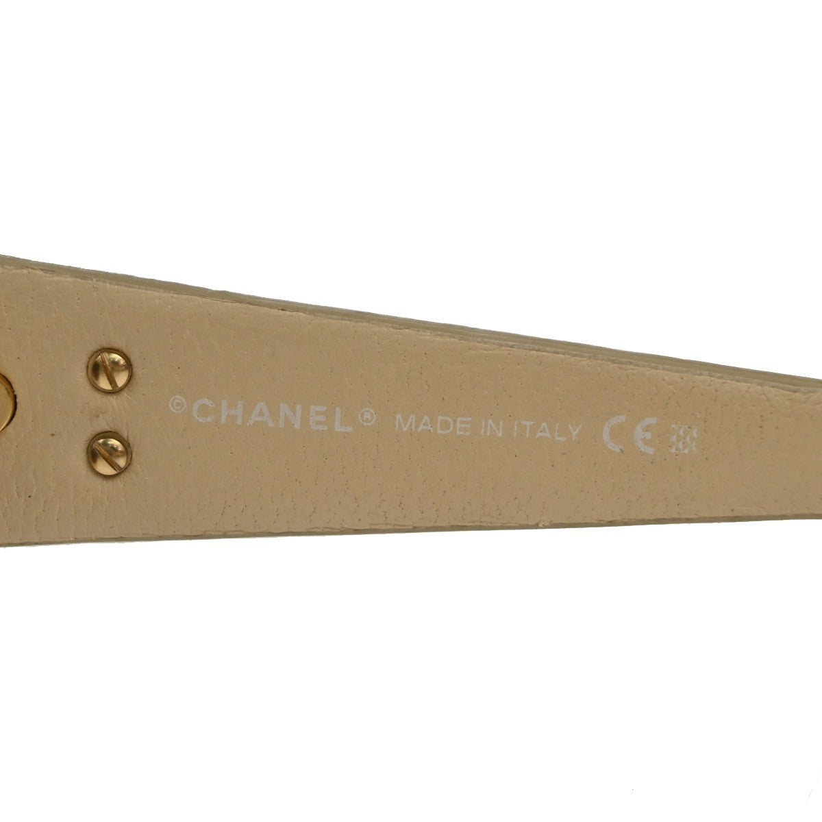 CHANEL CC Matelasse Sunglasses Eye Were 5116-Q Plastic Leather BN BE 63RL855
