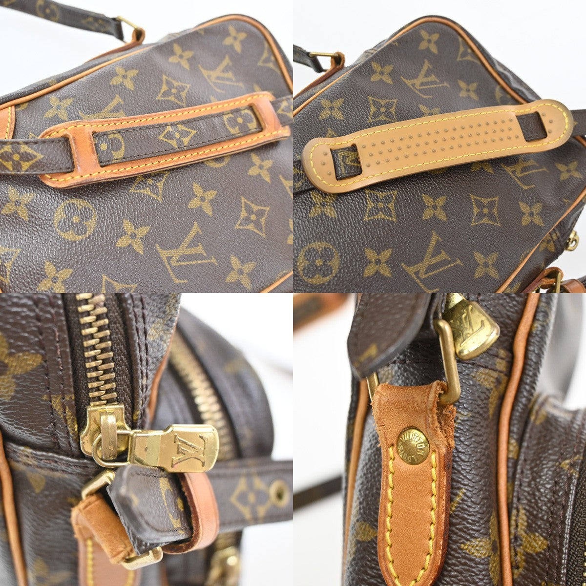 LOUIS VUITTON Amazon Crossbody Shoulder Bag Monogram Leather BN M45236 86KC697