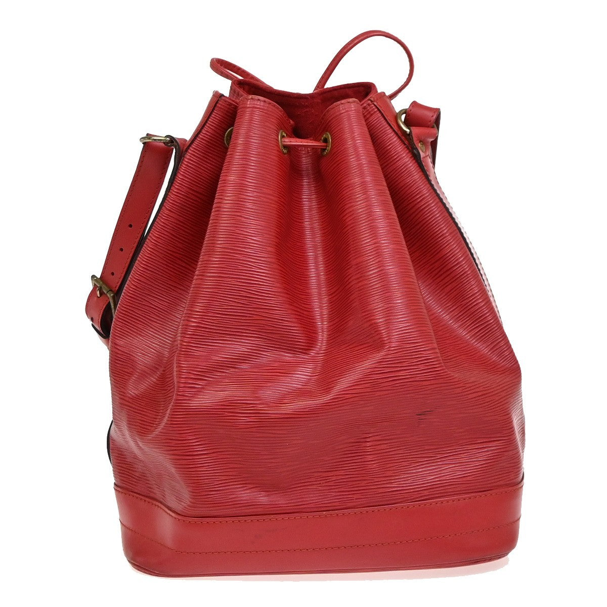 LOUIS VUITTON LV Noe GM Drawstring Shoulder Bag Epi Leather RED M44007 81PA064