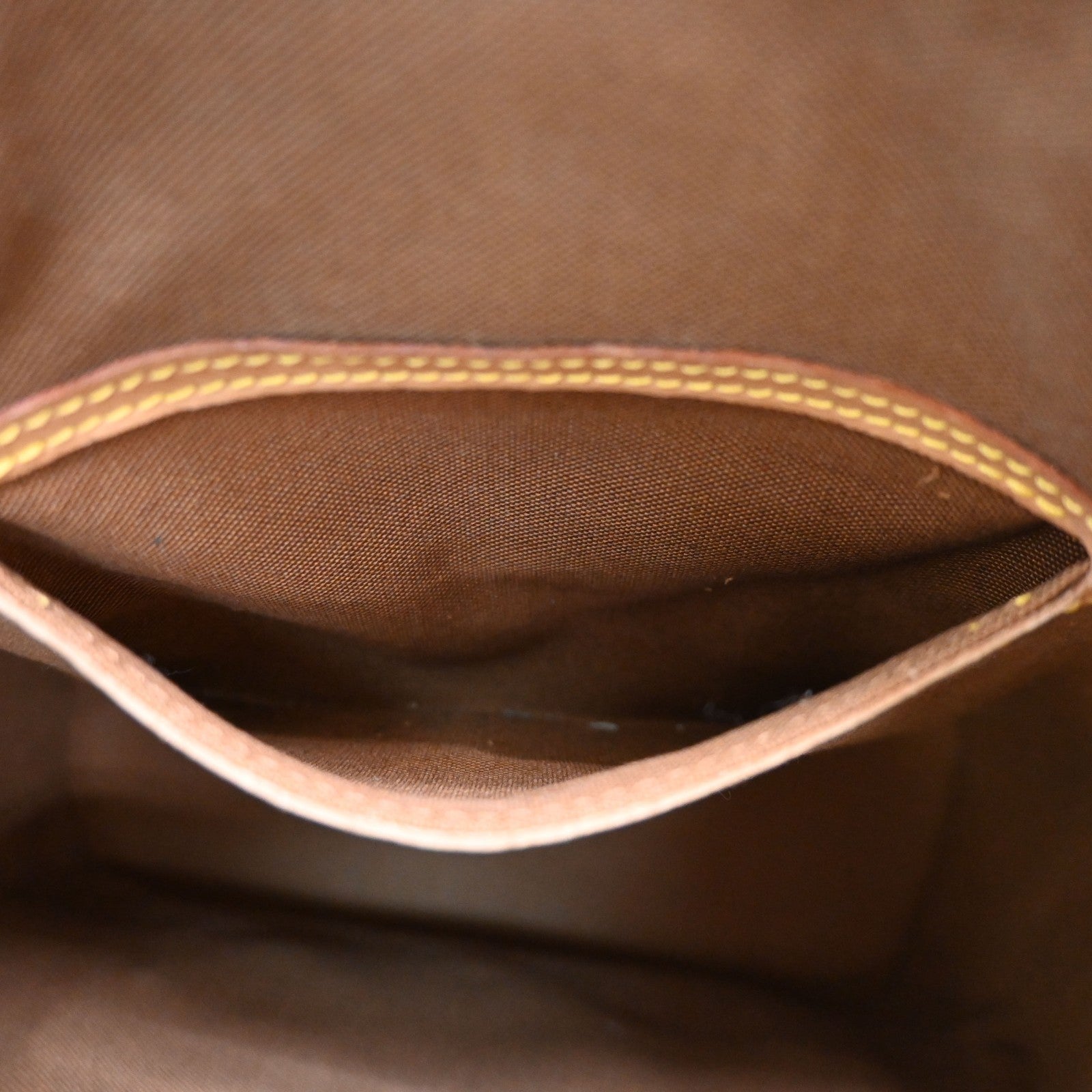 LOUIS VUITTON Montsouris MM Backpack Bag Monogram Leather Brown M51136 15KD141