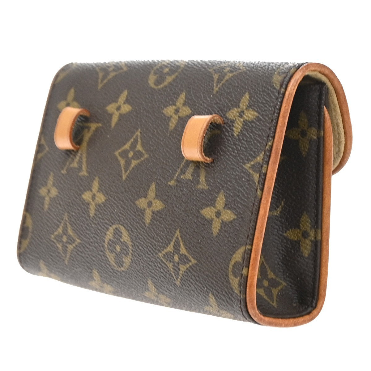 LOUIS VUITTON Pochette Florentine Bum Bag Monogram Leather Brown M51855 65SA091