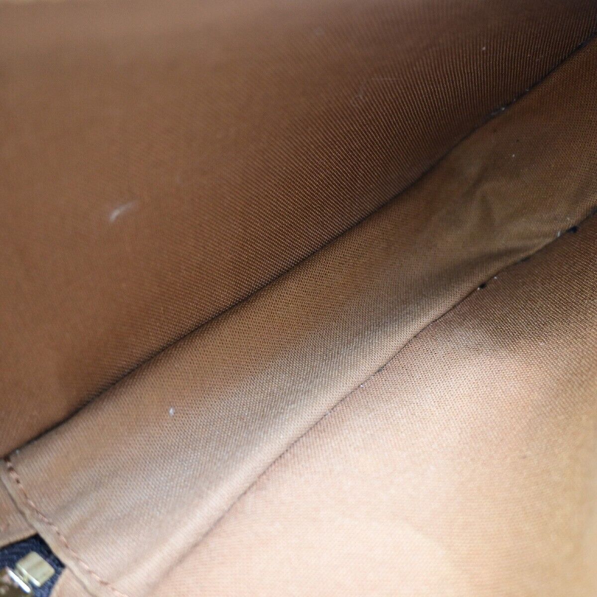 LOUIS VUITTON Pochette Gange Shoulder Bag Monogram Brown Spain M51870 16EB028