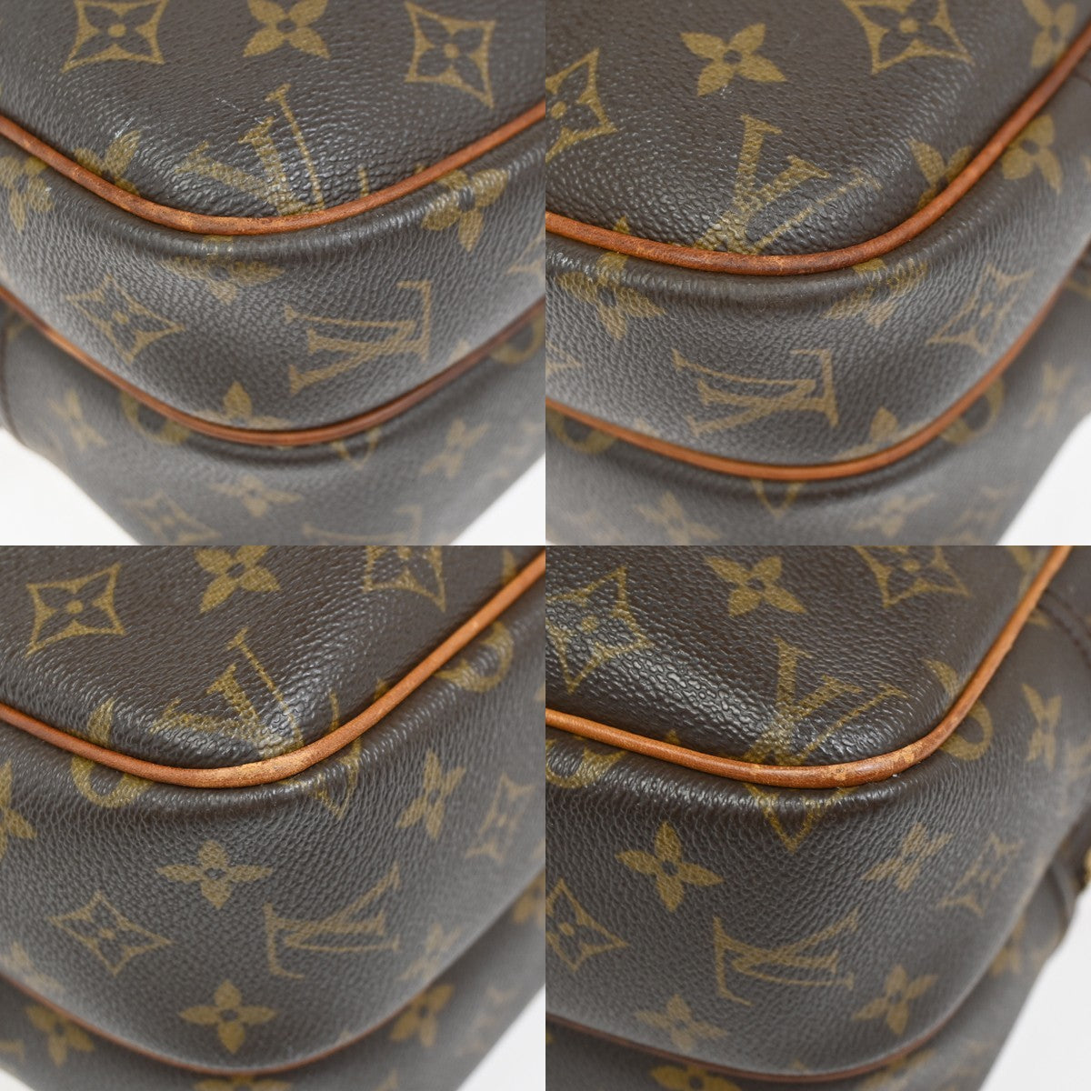 LOUIS VUITTON Reporter PM Crossbody Shoulder Bag Monogram Leather M45254 36YJ162