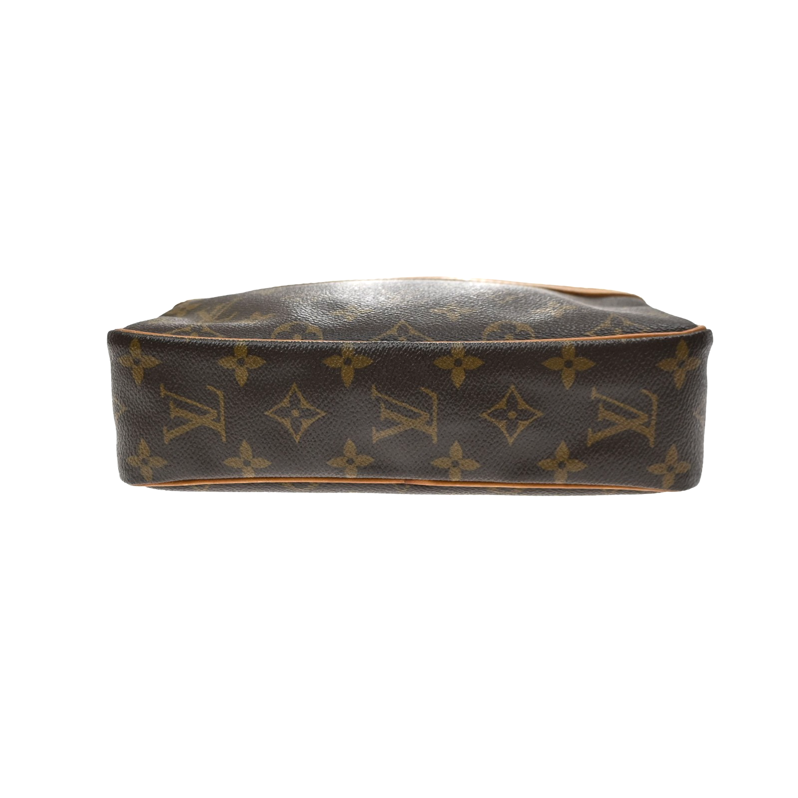 LOUIS VUITTON Compiegne 23 Clutch Hand Bag Monogram Leather Brown M51847 66KD143