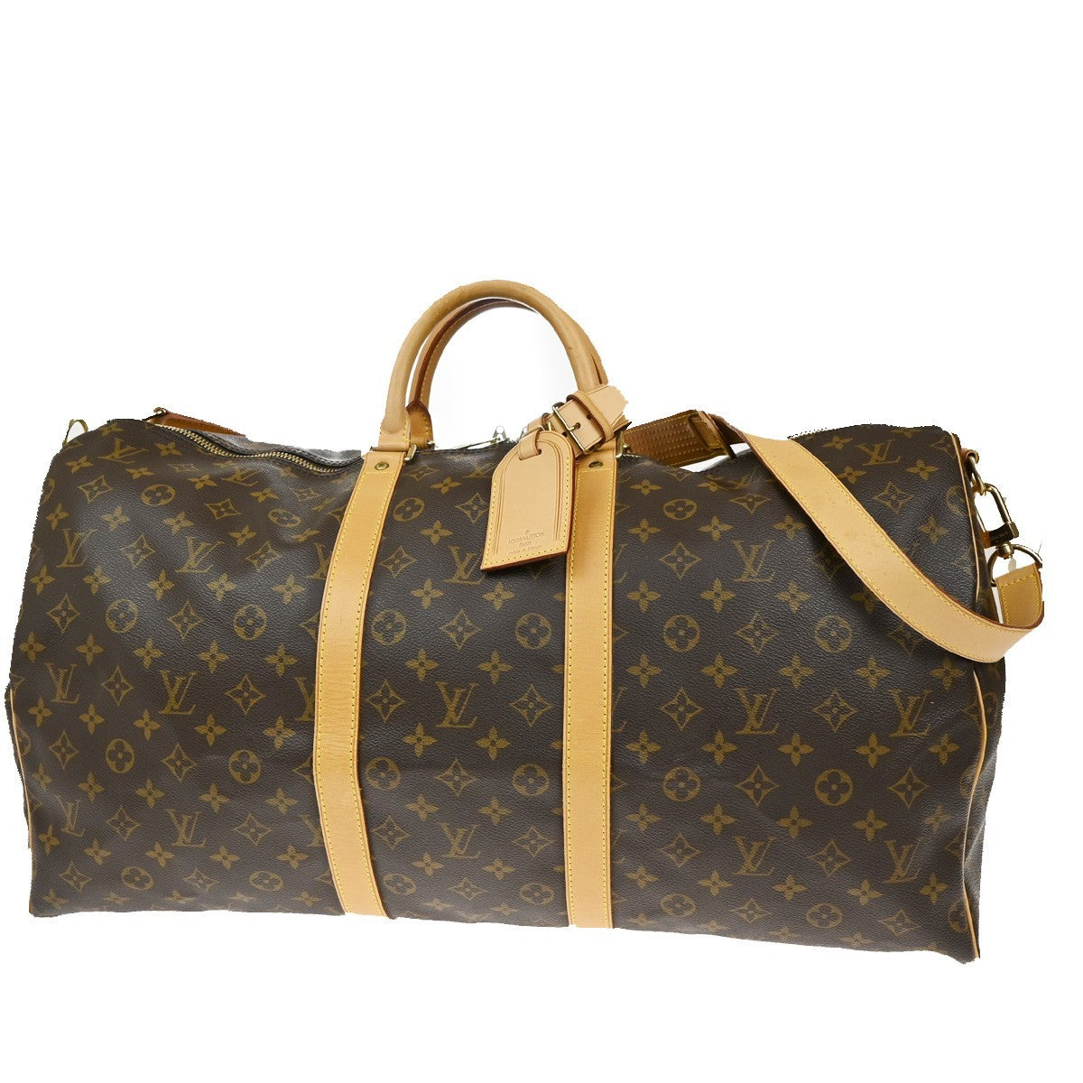 LOUIS VUITTON Keepall Bandouliere 55 2Way Hand Bag Monogram BN M41414 41KB483
