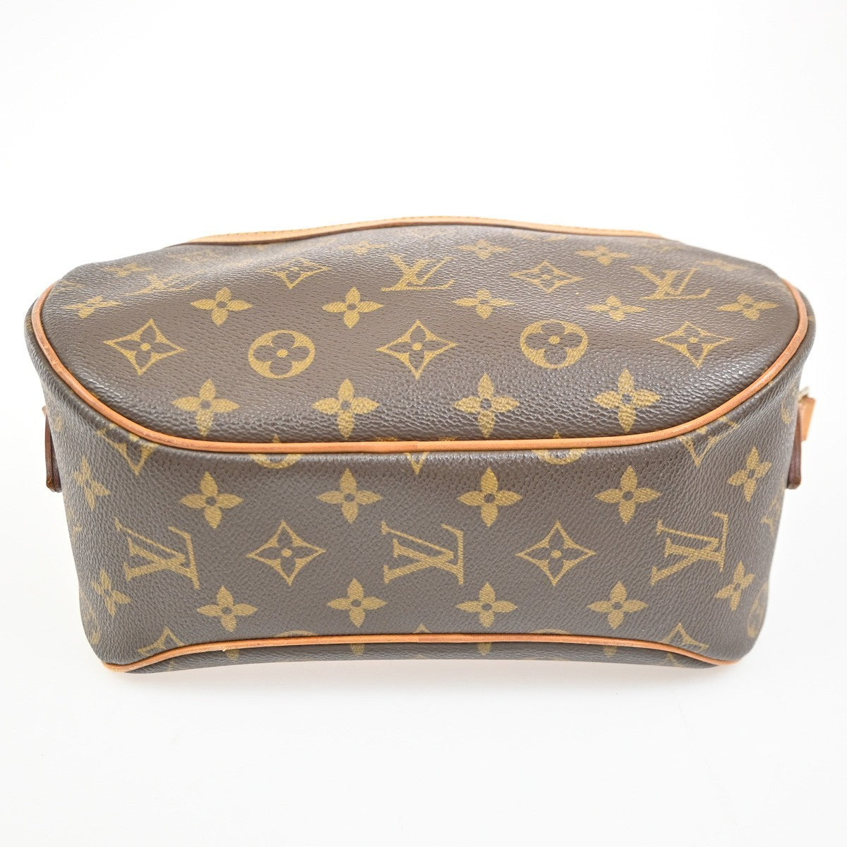 LOUIS VUITTON Blois Crossbody Shoulder Bag Monogram Leather Brown M51221 74PA060