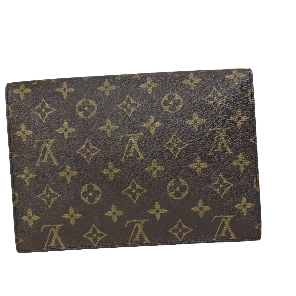 LOUIS VUITTON Pochette Rabat 23 Clutch Hand Bag Monogram Brown M51940 60SJ455