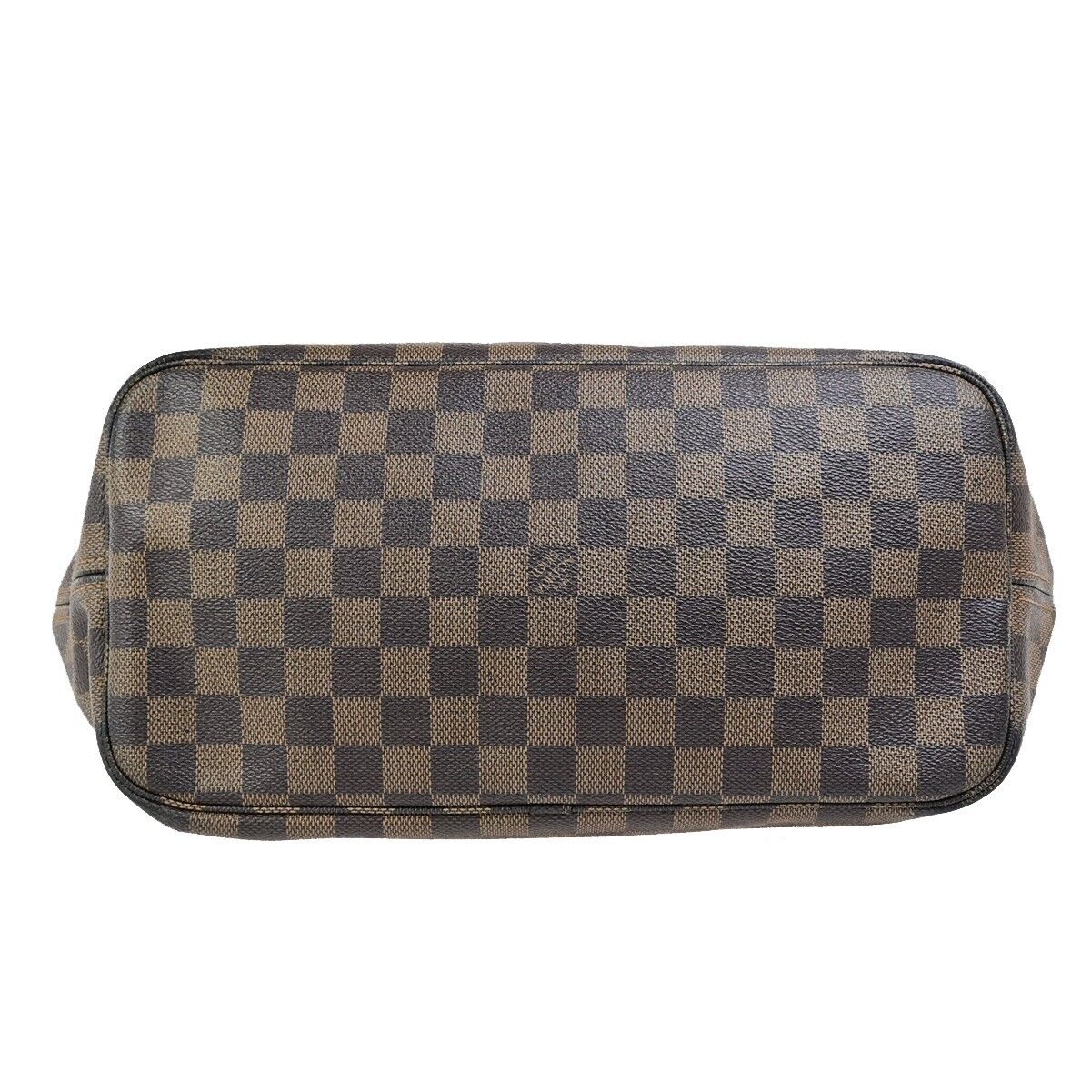 LOUIS VUITTON Neverfull MM Shoulder Bag Damier Ebene Leather BN N41358 99EC925