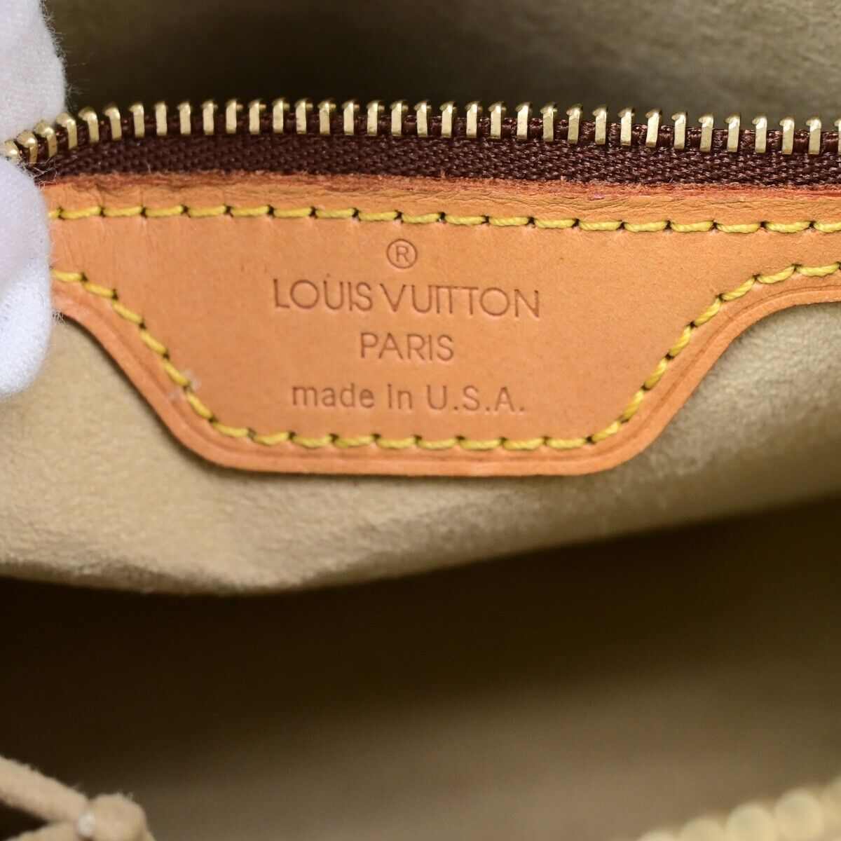 LOUIS VUITTON Looping MM Shoulder Bag Monogram Leather BN France M51146 77ED087