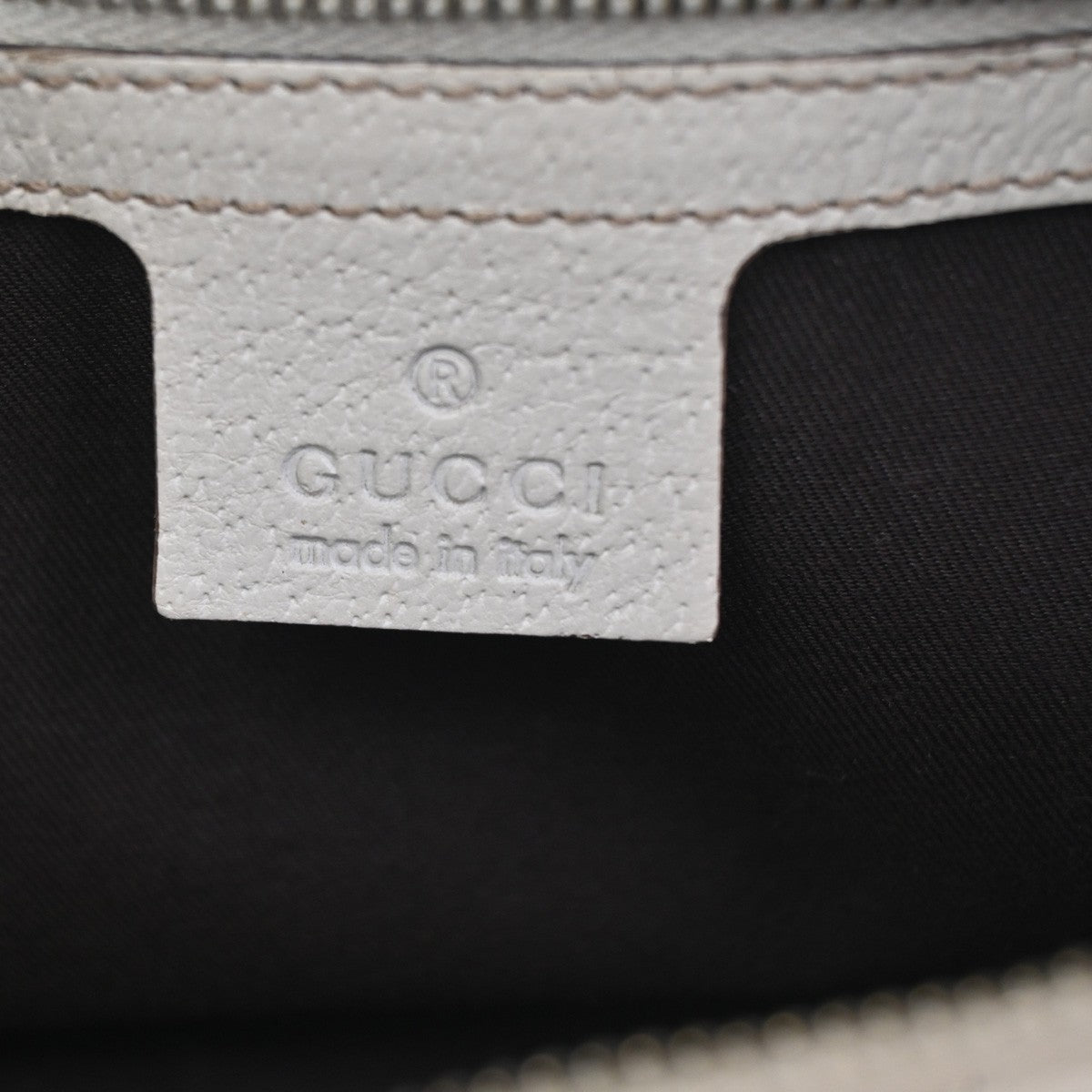 GUCCI GG Pattern Charmy Hand Boston Bag Canvas Leather Brown White GHW 04ZA341