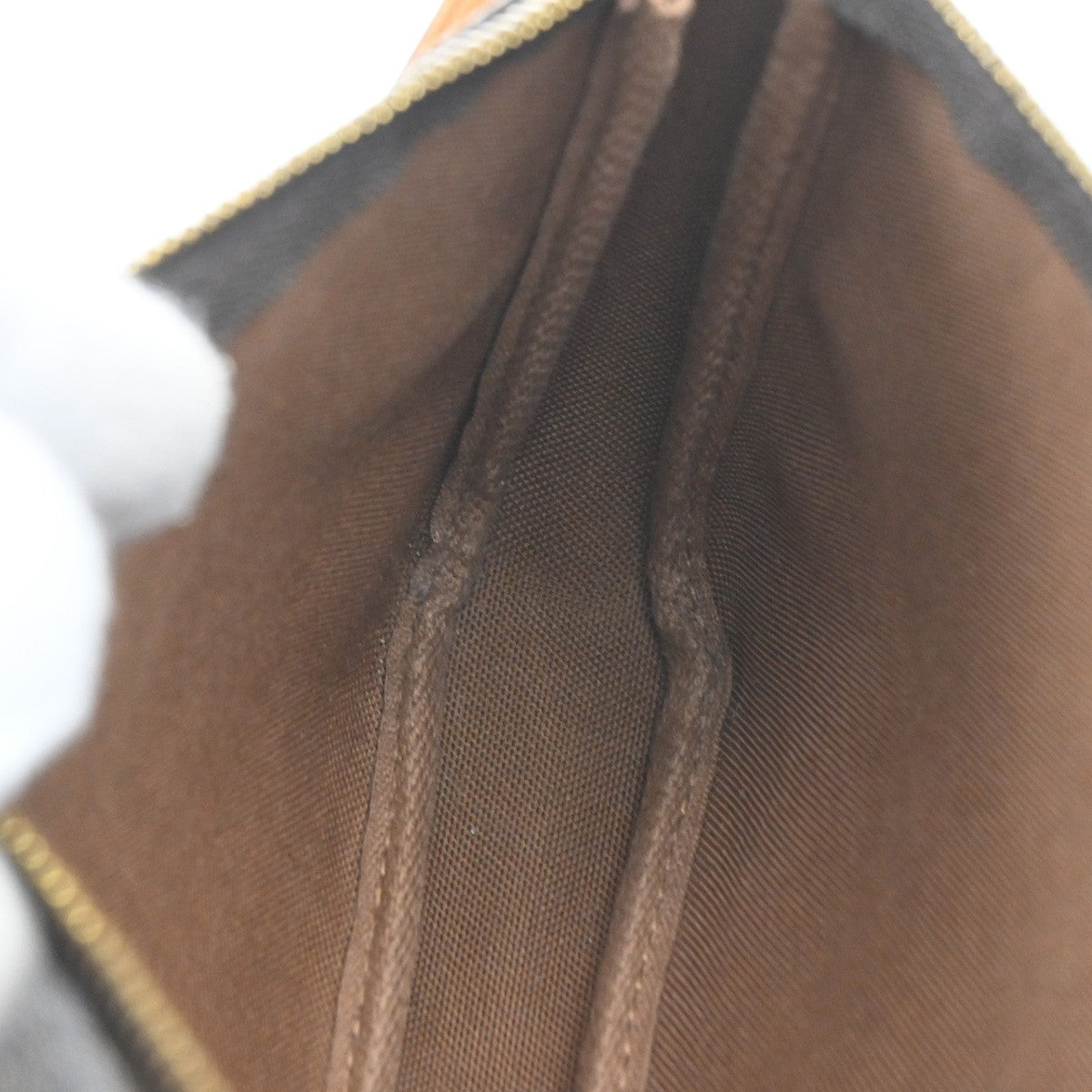 LOUIS VUITTON Pochette Accessoires Hand Bag Monogram Leather BN M51980  88SA105