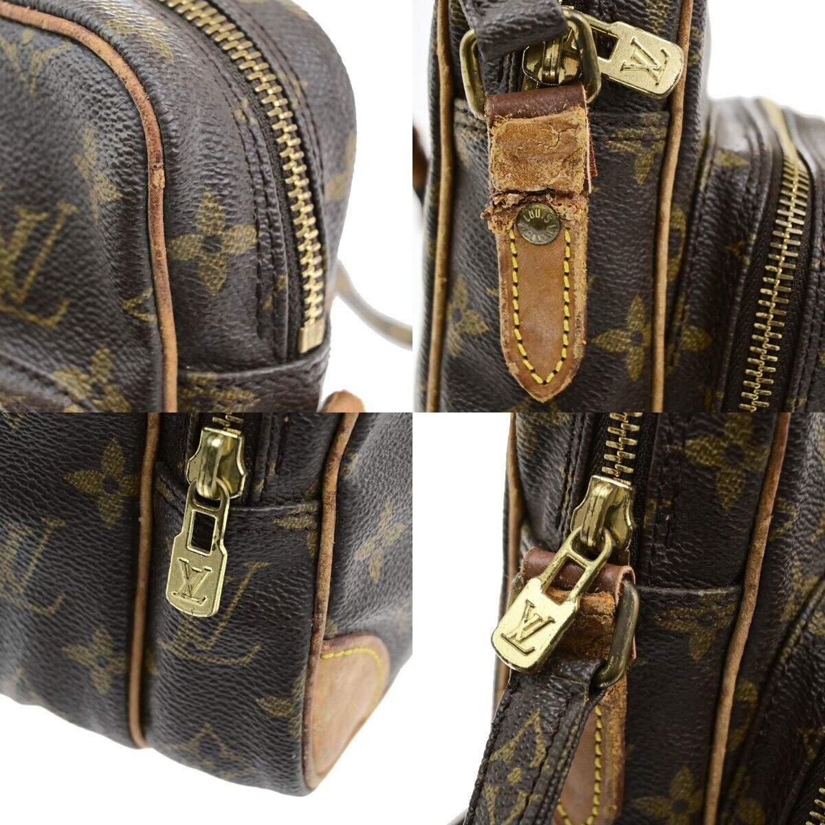 LOUIS VUITTON Amazon Crossbody Shoulder Bag Monogram Leather BN M45236 02FB522