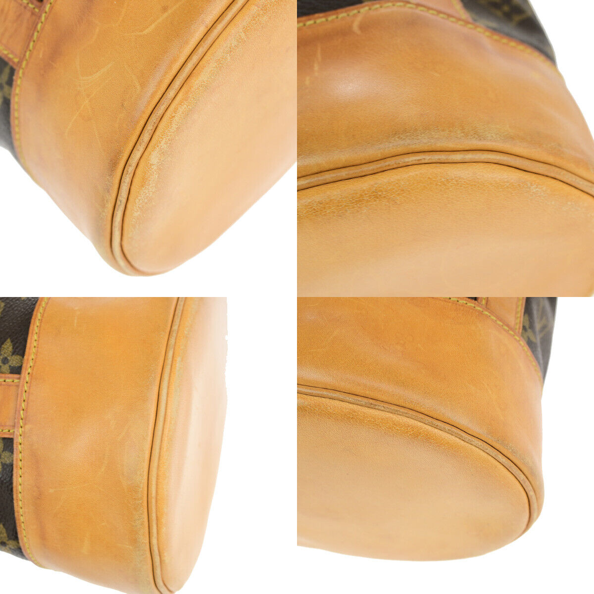 LOUIS VUITTON LV Randonnee PM Shoulder Bag Monogram Leather Brown M42243 86YG615