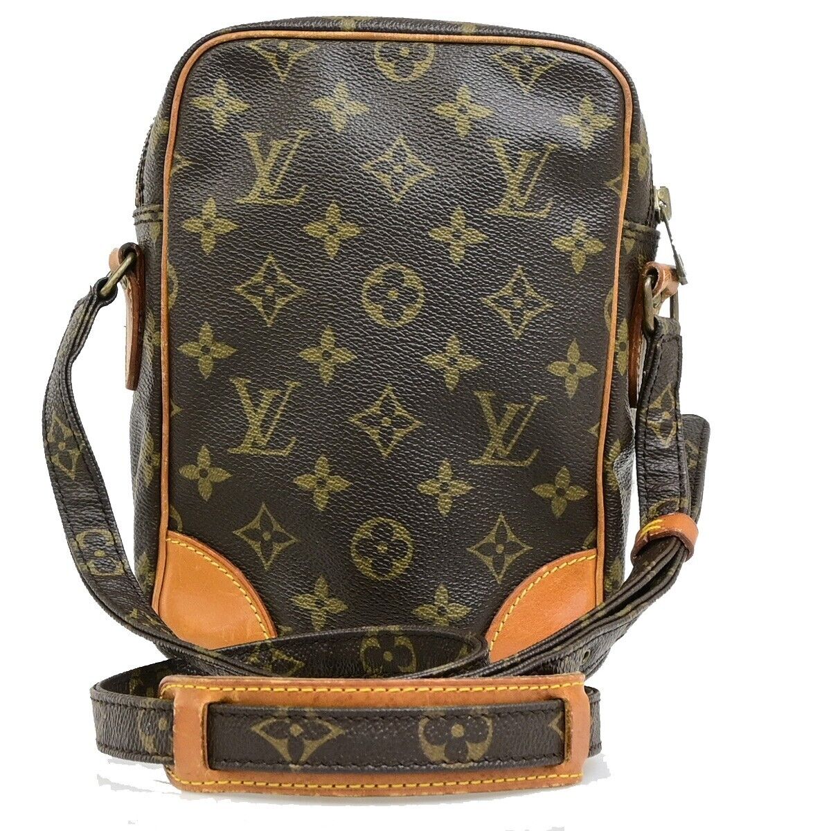 LOUIS VUITTON Amazon Crossbody Shoulder Bag Monogram Leather BN M45236 18EE097