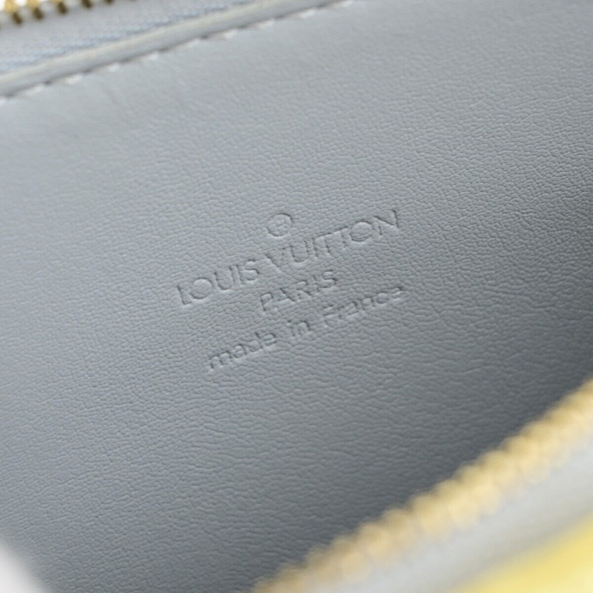LOUIS VUITTON LV Motto Shoulder Bag Monogram Vernis Leather Gris M91030 63EC941