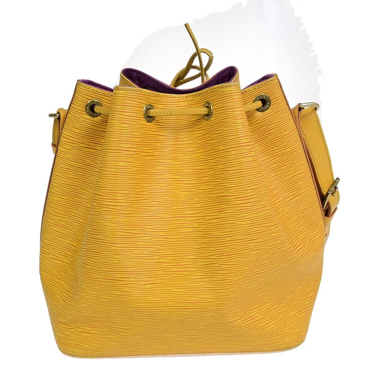 LOUIS VUITTON Petit Noe Drawstring Shoulder Bag Epi Leather YW M44109 34FB354