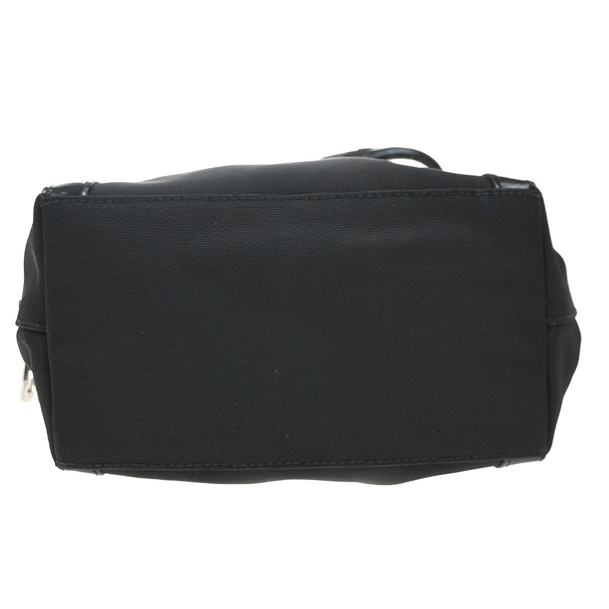 GUCCI Logo2Way Shoulder Hand Bag Nylon Patent Leather Black SHW Italy 09KP415