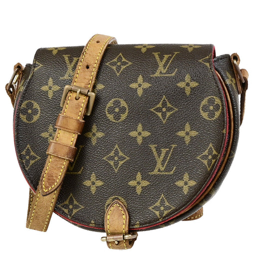 LOUIS VUITTON LV Tambourine Shoulder Bag Monogram Leather Brown M51179 87YG542