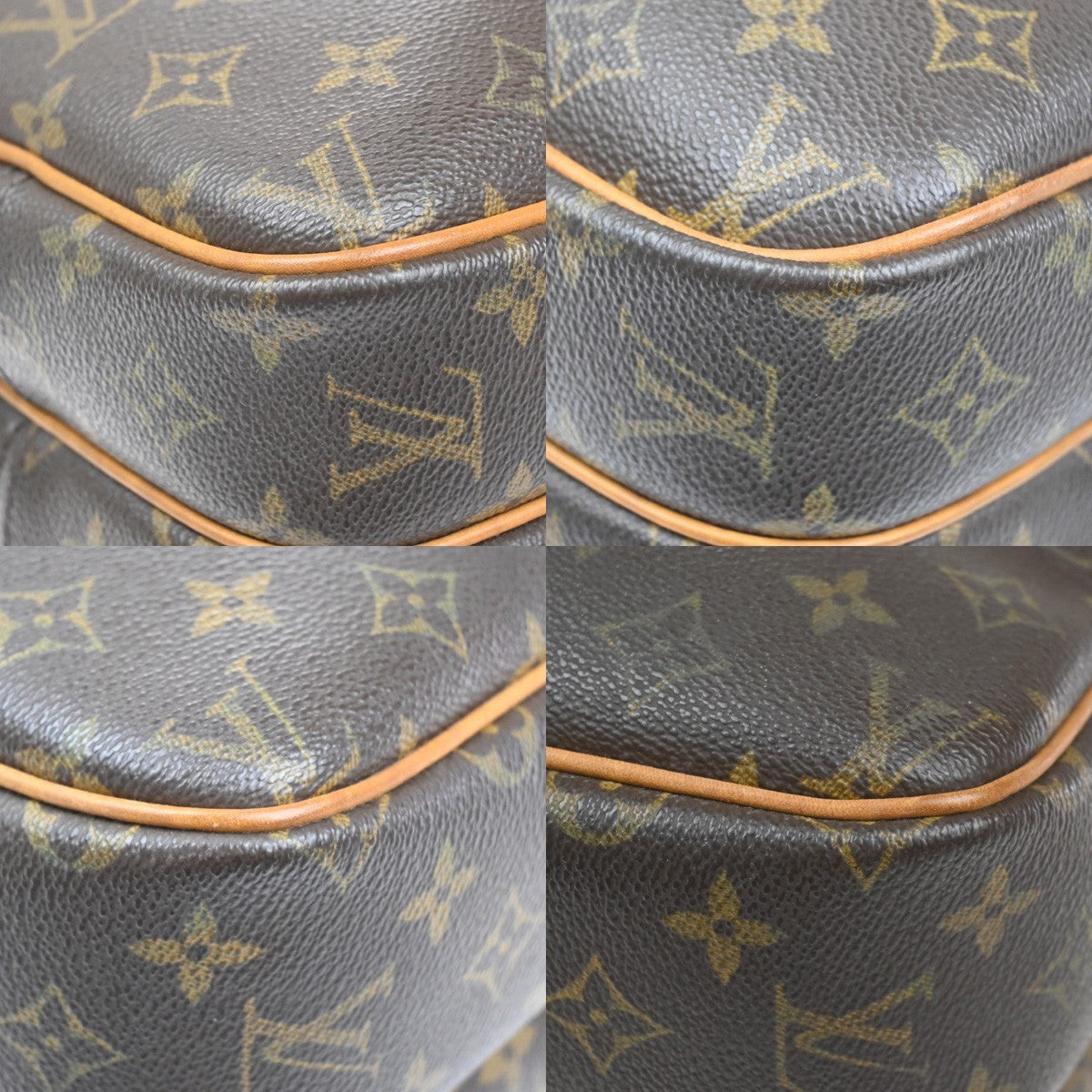 LOUIS VUITTON Reporter Crossbody Shoulder Bag Monogram Leather BN M45254 34MA580