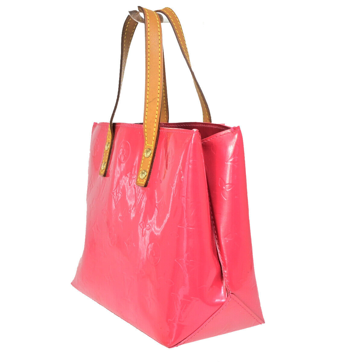 LOUIS VUITTON Read PM Hand Bag Monogram Vernis Patent Leather PK M9132F 30SJ062