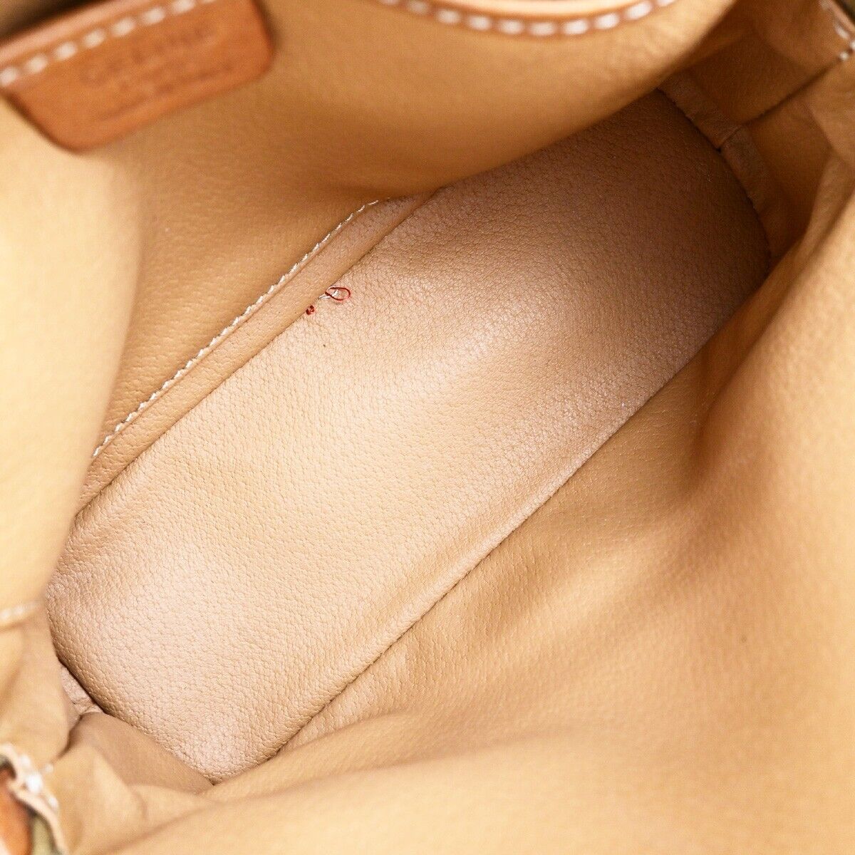 CELINE Logo Macadam Pattern 2Way Shoulder Hand Bag PVC Leather Brown GHW 38EC961