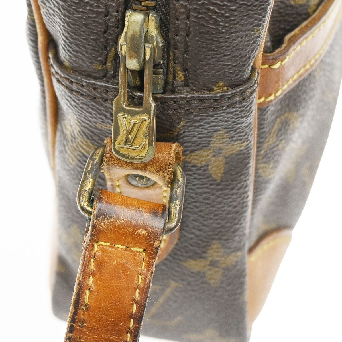 LOUIS VUITTON Trocadero 24 Shoulder Bag Monogram Leather Brown M51276 30YJ189