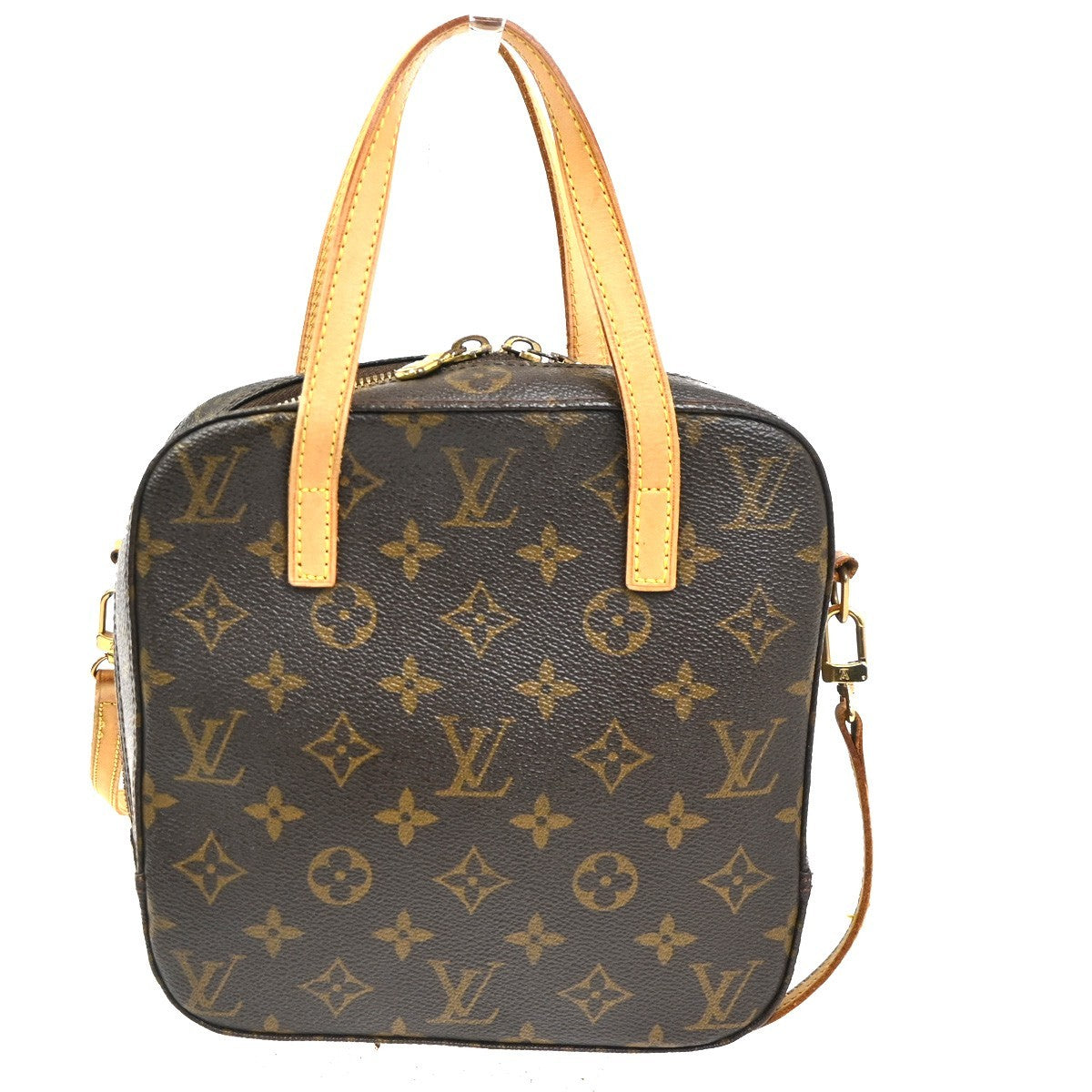 LOUIS VUITTON Spontini 2Way Shoulder Hand Bag Monogram Leather M47500 89CA589