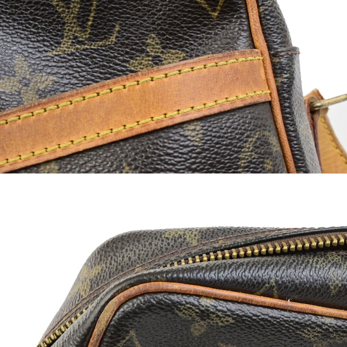 LOUIS VUITTON Trocadero 27 Shoulder Bag Monogram Leather Brown M51274 67FB294