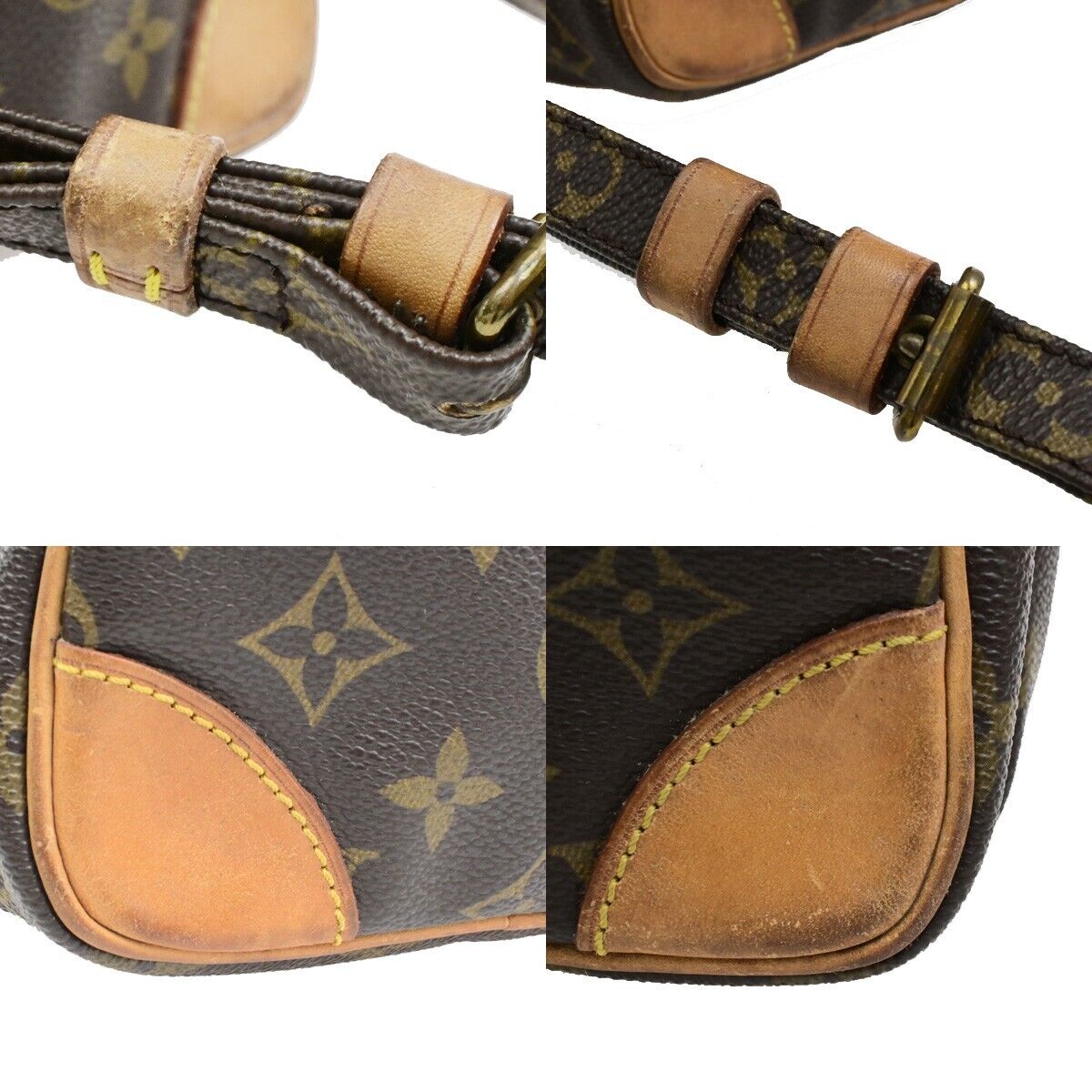 LOUIS VUITTON Amazon Crossbody Shoulder Bag Monogram Leather BN M45236 31FB530