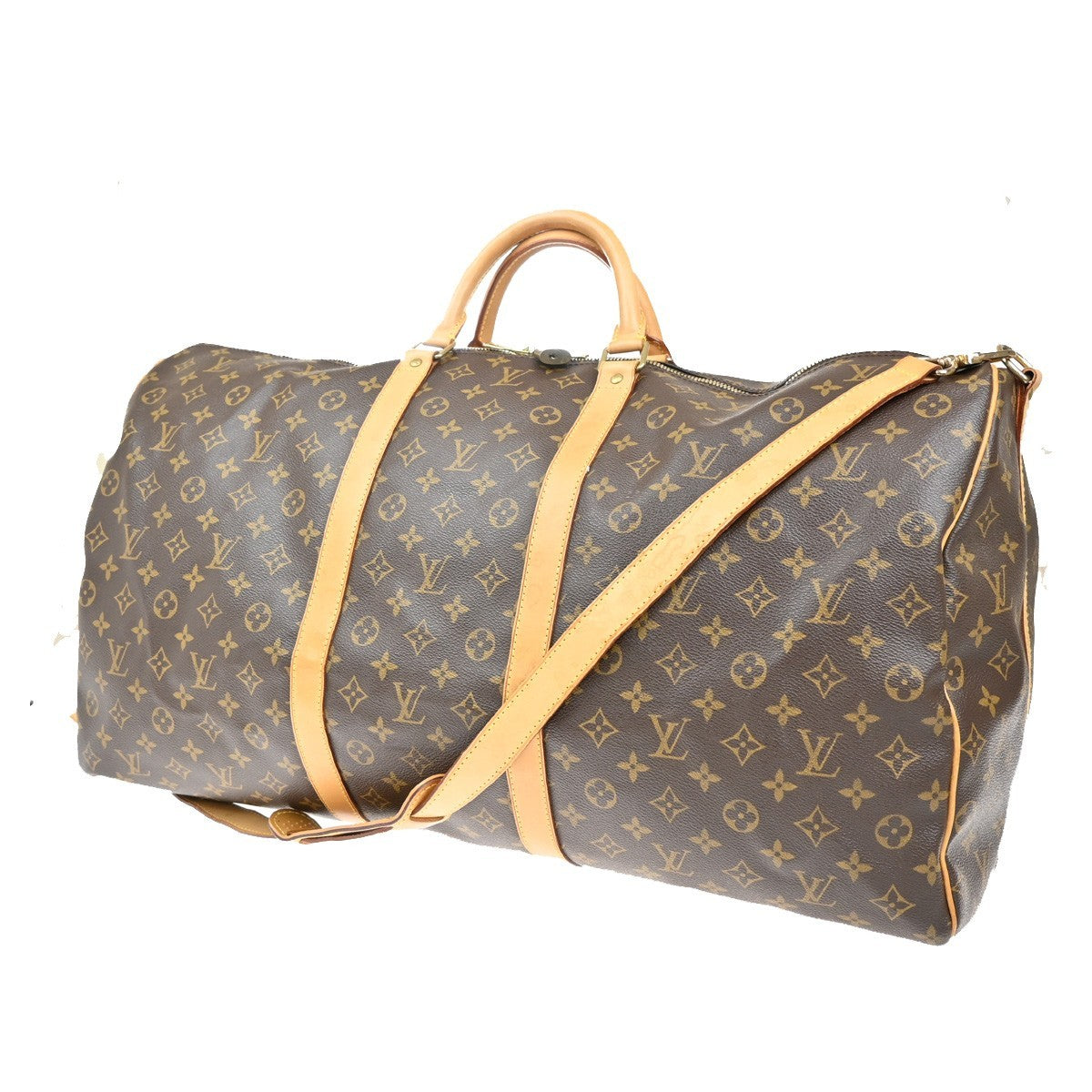 LOUIS VUITTON Keepall Bandouliere 60 2Way Hand Bag Monogram Brown M41412 23CA097