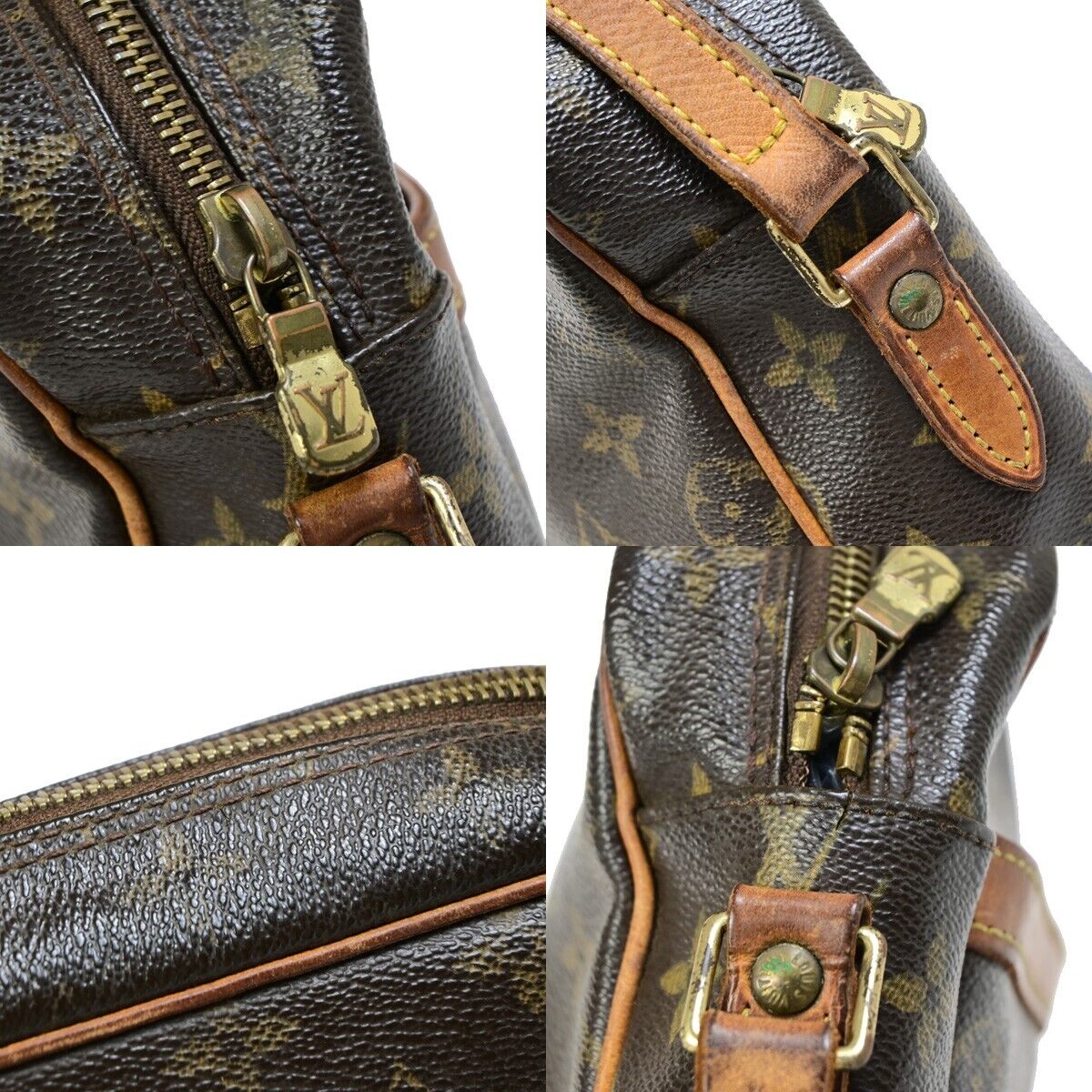 LOUIS VUITTON Trocadero 27 Shoulder Bag Monogram Leather Brown M51274 62EB651